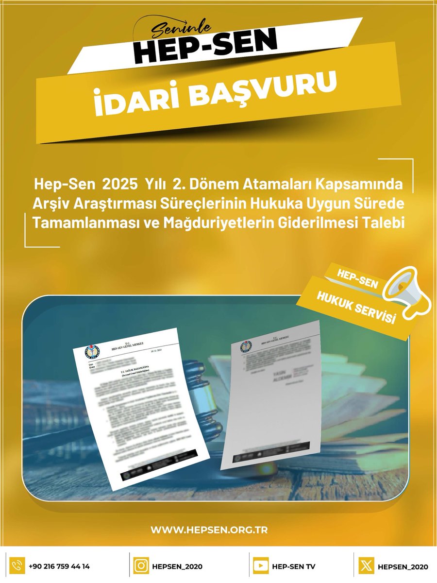 Arşiv Araştırmasında Hukuki Süreler Aşıldı, Sağlık Çalışanları Mağdur!

GÖREV BEKLİYORUZ! 

2025 Yılı 2. Dönem ataması yapılan sağlık çalışanları, Arşiv Araştırması süreçlerindeki yasal süreyi aşan gecikmeler nedeniyle göreve başlayamıyor!

#ArşivSüreciTamamlansın