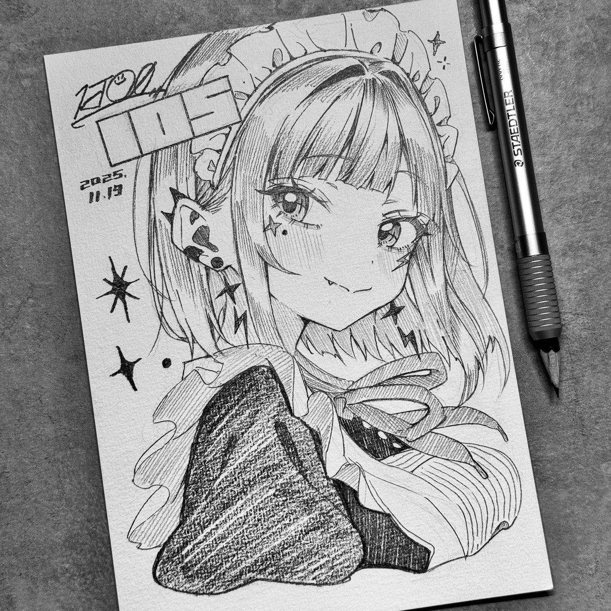 ⚡️今日描いた原画(105日目)

原画はBOOTHで販売中です✌🏻 