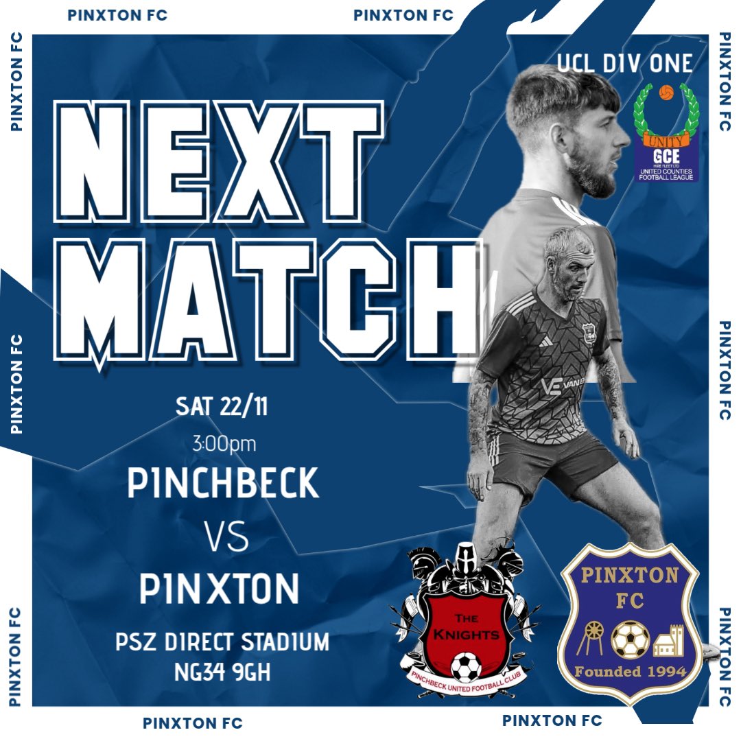 pinxtonfc1's tweet photo. 🔵⚪️NEXT UP⚪️🔵

We travel to @PinchbeckUnited for our next @utdcos fixture https://t.co/JGPxyN26Z0