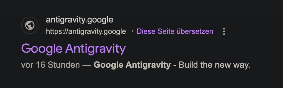 MichaelInDev's tweet image. No favicon for antigravity yet
