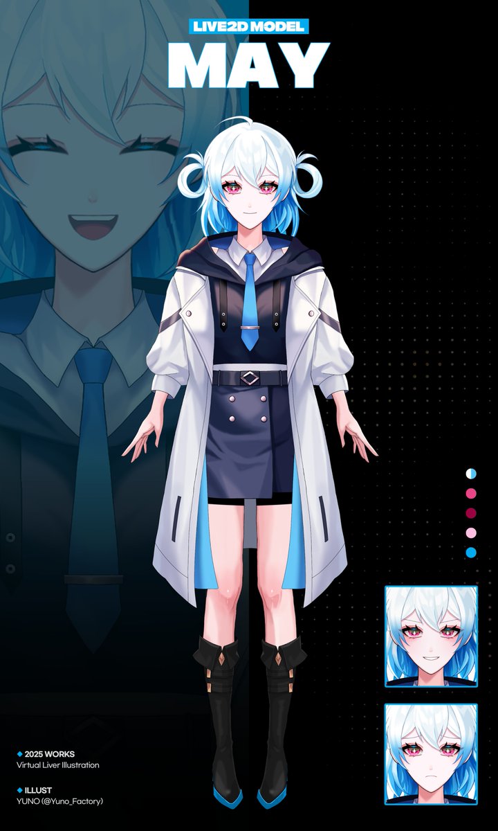 Yuno_Factory's tweet image. 🥞
#Vtuber #Vtuberart #Vtubermodel #버튜버 #Live2Dmodel #Vtuberdesign