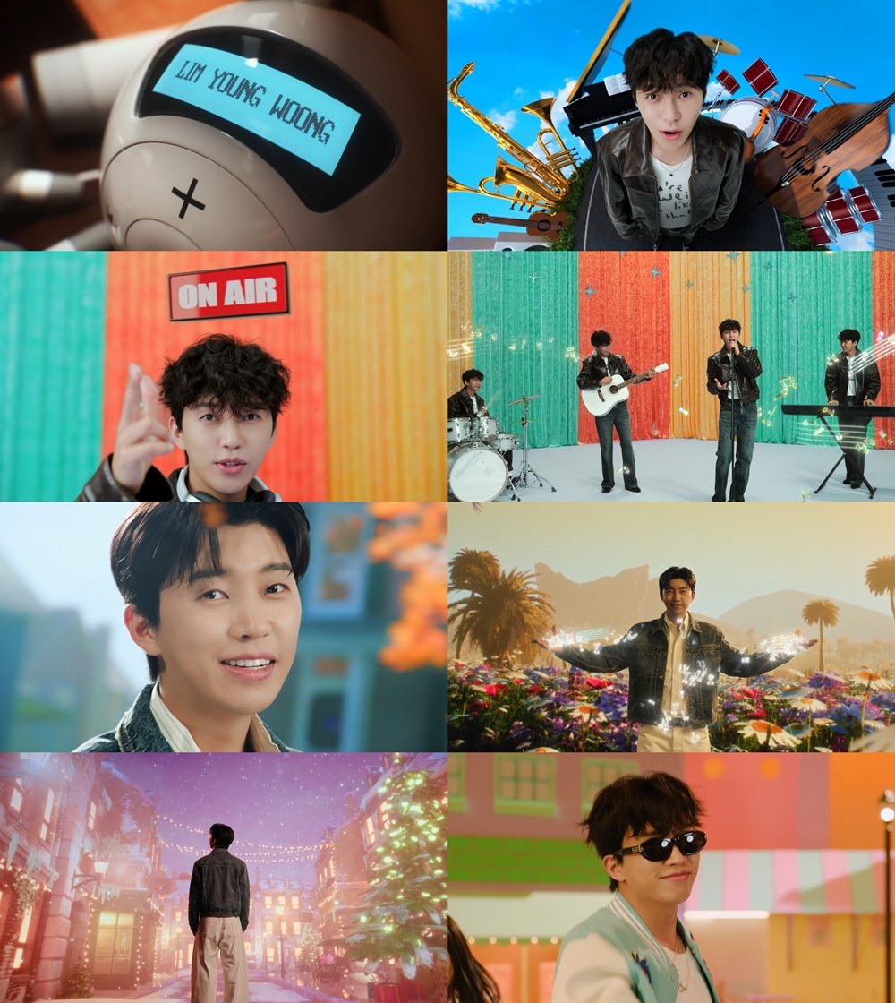 imbcenews's tweet photo. "영웅시대와 함께"…임영웅, 떼창 응원가 '그댈 위한 멜로디' MV 공개 
#임영웅 #LimYoungWoong #영웅시대 #IMHERO 
#그댈위한멜로디 #MV공개 #떼창응원가 #iMBC연예 

뮤직비디오 속 임영웅은 기타를 시작으로 드럼과 피아노, 우쿠렐라, 아코디언, 트럼펫까지 다양한 악기를 섭렵해 흥을 더하는 가하면, 독보적인 비주얼과 트렌디한 스타일링으로 팬들을 설레게 만들고 있다.

“팬 분들이랑 같이 부르면 참 재미있겠다”며 ‘그댈 위한 멜로디’를 소개했던 만큼, 떼창이 절로 나오는 중독성 강한 후렴구와 밝고 희망적인 가사도 돋보인다.

특히 ‘그댈 위한 멜로디’ 뮤직비디오는 세트장과 함께 XR 기술을 활용해 가상공간을 실감 나게 구현할 수 있는 스튜디오인 네이버 1784 사옥 내 비전스테이지에서도 촬영됐다.

8K 대형 LED 스크린과 영화 제작에 사용되는 씨네 카메라, 조명 및 초현실적인 가상환경에서 촬영할 수 있는 버추얼 프로덕션 장비들로 촬영돼 리얼한 현장감은 물론, 극적인 효과까지 더해졌다.

🔗https://t.co/Z2Jic5jsCJ