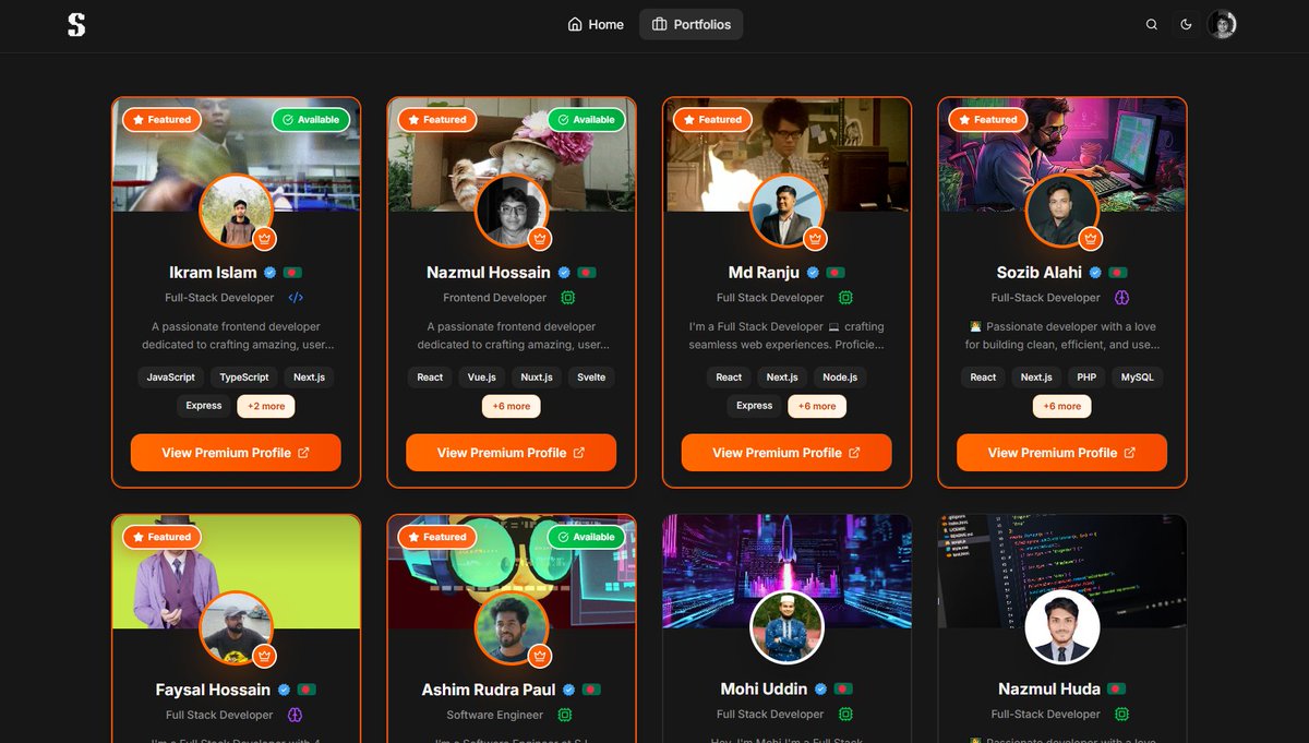 devshowcse's tweet image. A new update is here!

For Sera Programmer — seraprogrammer.com

If you have a portfolio and want to showcase your work,
you can now feature your profile on our platform.
We will help promote your portfolio globally.