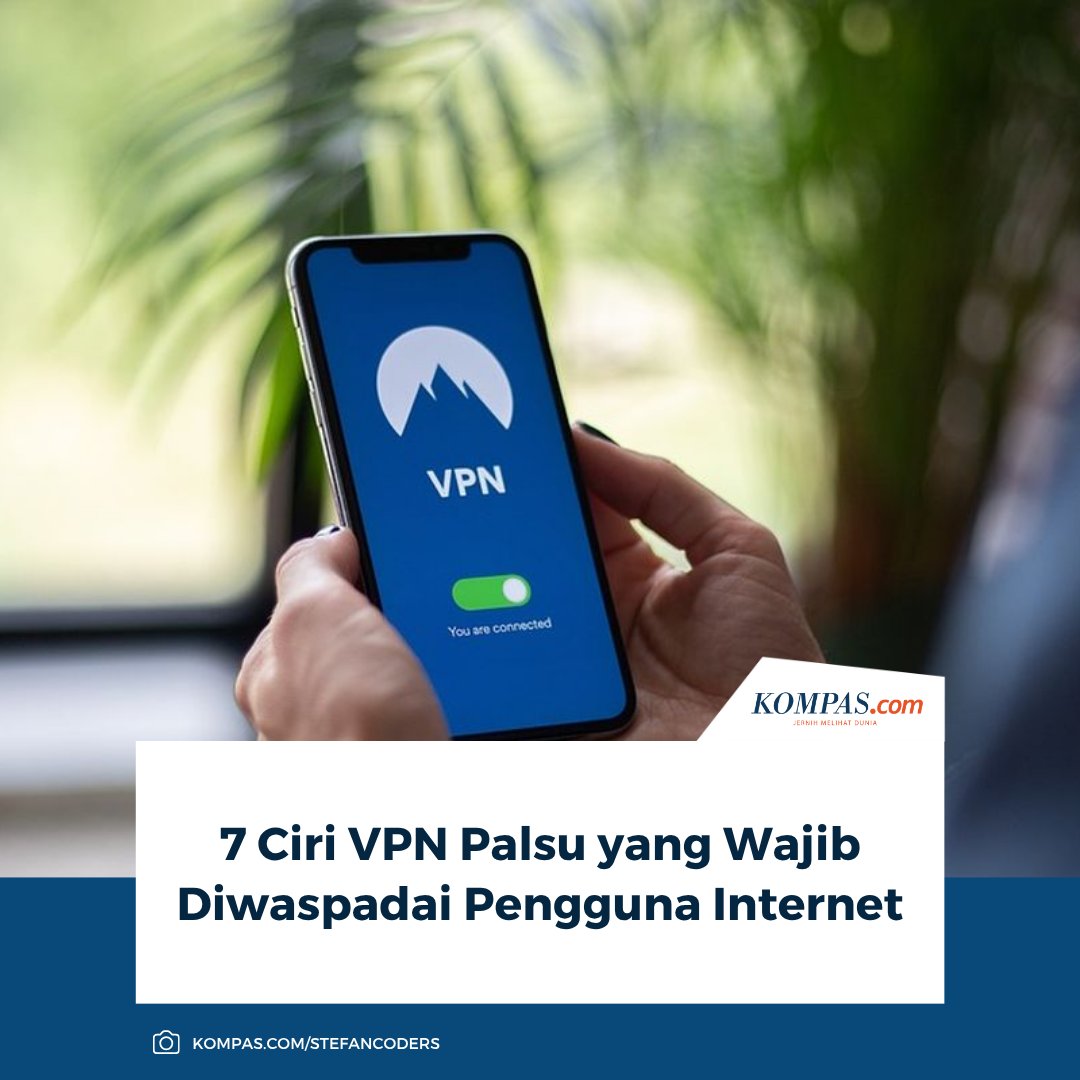 kompascom's tweet image. Bukan melindungi privasi, VPN gratis ini malah jadi ancaman! Kenali 7 tanda layanan VPN palsu yang wajib diwaspadai agar data tetap aman.

Baca di sini: tekno.kompas.com/read/2025/11/1…

~TR #VPN #Keamanan #Internet