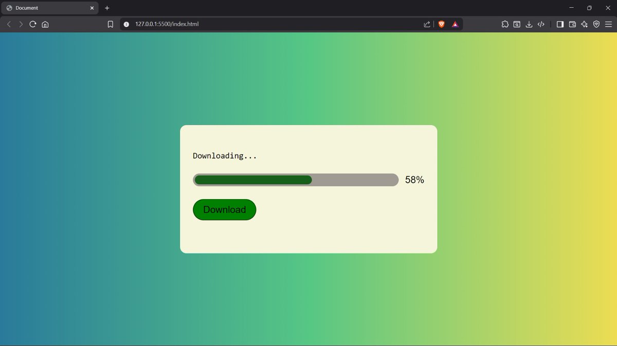 Priyatosh_7's tweet image. That feeling when the download bar hits 100% and the button changes!  Simple web animation done right...

#CodingLife #JavaScript #CSSAnimation #DownloadComplete #WebDev