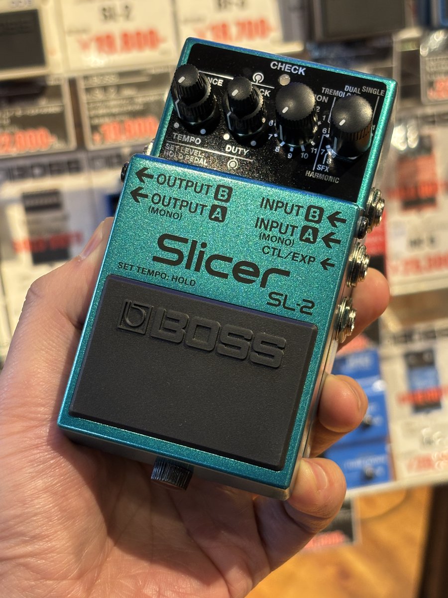 BOSS SL-2 Slicerが再入荷です👏 かつてない独創性とビート感溢れる