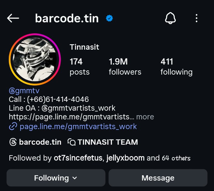 codej_eff_'s tweet image. Congrats for 1.9 M you truly deserve every bit of this love thank you for always sharing your warmth and making our days brighter  

#1M900kHeartsForBarcode 
#barcodetin #TINNASIT 
#Unit