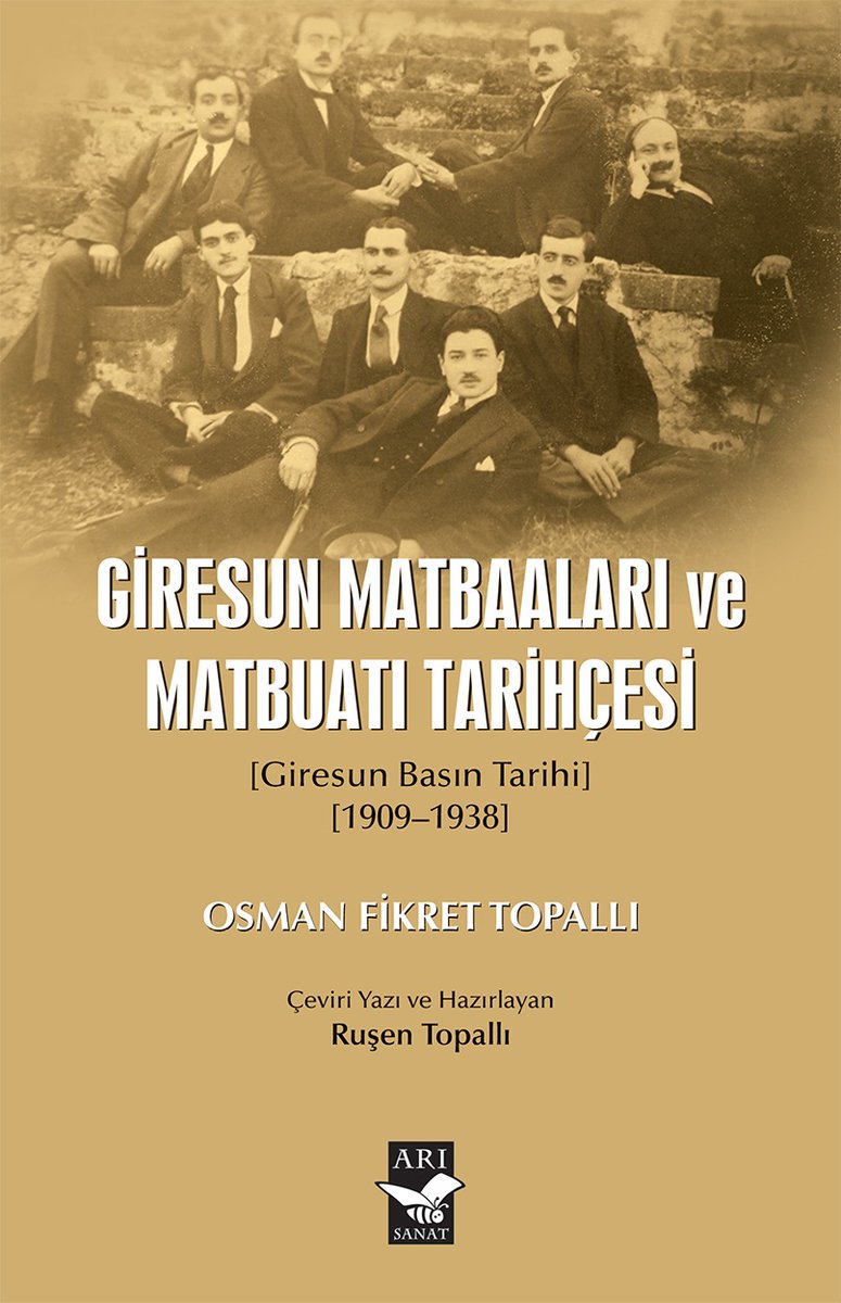 rtopalli's tweet photo. #OsmanFikretTopallı 'nın "Giresun Matbaaları ve Matbuatı Tarihçesi" kitabından yola çıkarak Giresun basın tarihinin erken dönemini konuşacağız... #GiresunKitapFuarı https://t.co/0gmSpIyxgB