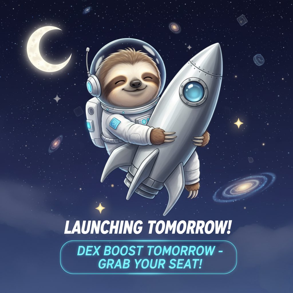 moonslothmeme's tweet photo. 🚀🌕 MOONSLOTH GOES LIVE TOMORROW — THIS IS NOT A DRILL 🦥🎢
Our legendary sloth has been chilling in the rocket for weeks, feet up, sipping a piña colada, waiting for this exact moment… and tomorrow he finally hits the LAUNCH button along with a DEX Boost! 🦥🚀💥
We’re talking real volume, real eyes on us, the whole crypto world watching the slowest (and cutest) animal in crypto finally wake up and sprint to the moon.
This is the moment MoonSloth stops being slept on.
This is the moment the real ones get rewarded for holding through the chill phase.
Get in before the rocket ignites, once this thing lifts off, there’s no catching up. Tg : https://t.co/EFlhApqdbZ
#pumpfun #PumpFunLaunch #solana #DEXBoost #LaunchTomorrow