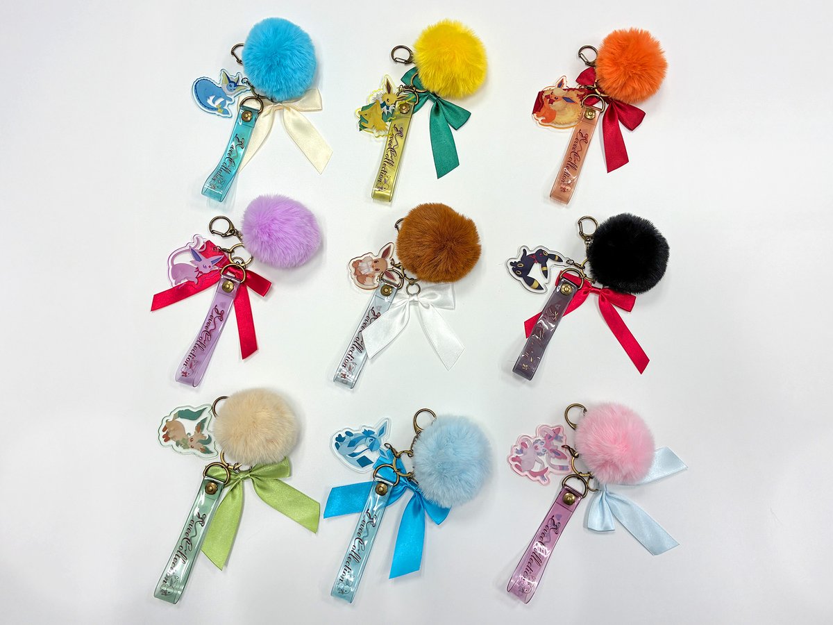 🤎💙💛🧡💜🖤💚🩵🩷 11月21日（金）発売.ᐟ 「Eevee Collection