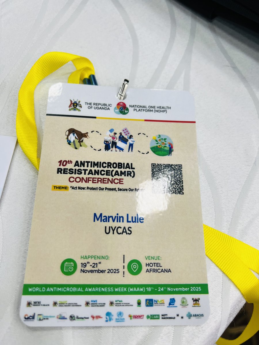 marvin_lule68's tweet photo. We’re officially underway with the 10th Antimicrobial Resistance Conference here at Hotel Africana. 

Strong discussions on how we can protect our present and secure our future. https://t.co/XpG8GwIxOr
