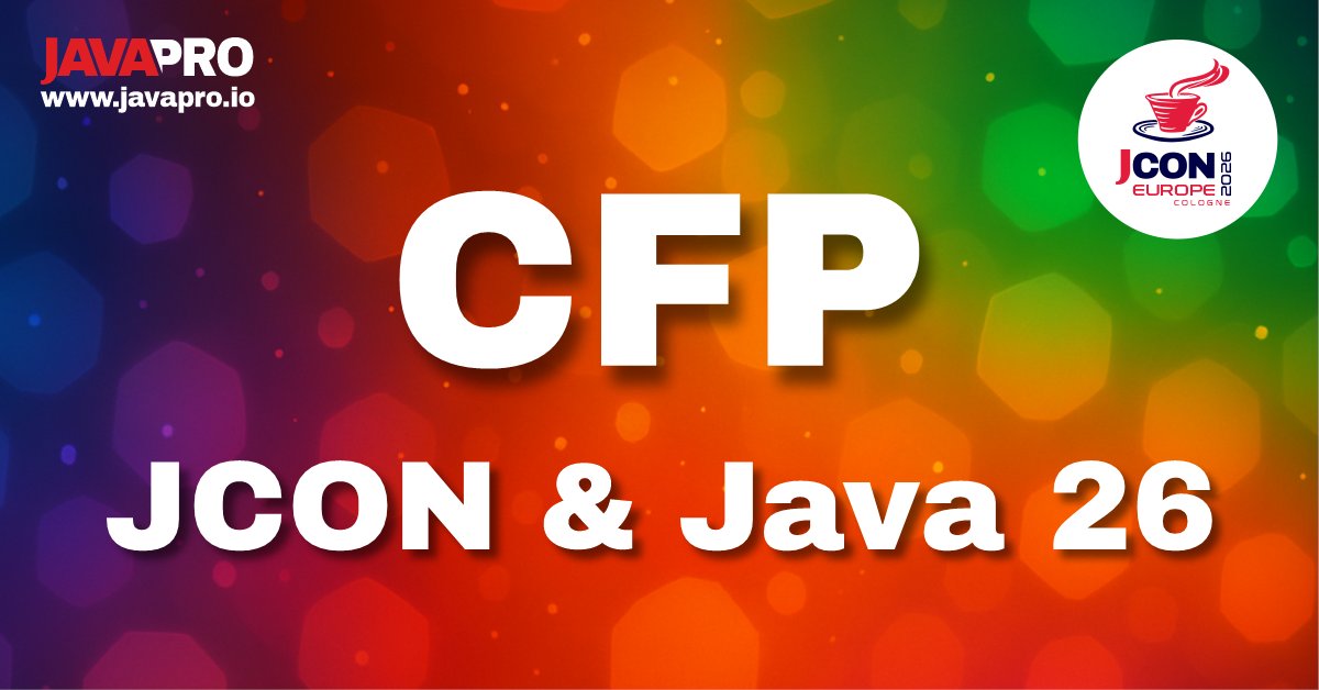 jcon_conference's tweet image. Were you on stage at our #JCON2025? Will you speak at #JCON2026 or other #Java conferences – or do you simply have a Java story to tell? #JAVAPRO is preparing a new print edition and is looking for fresh articles: 👉 docs.google.com/forms/d/e/1FAI…

Whether it’s about your conference…