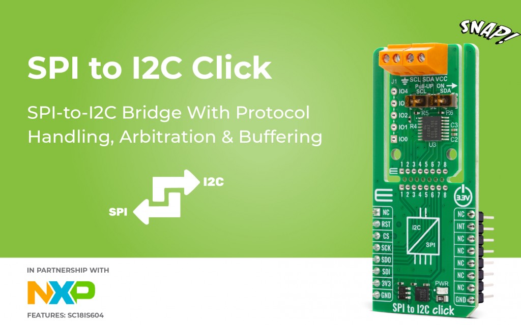 mikroel's tweet image. ⚡ Bridge protocols instantly – unlock I²C devices on any SPI host! Integrate SPI to I2C Click today. @NXP 

mikroe.com/blog/spi-to-i2…
