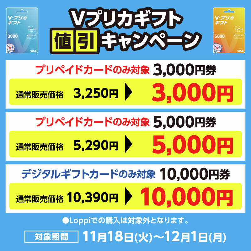 Vプリカ（Visaプリペイドカード） (@vpreca_life) / Posts / X