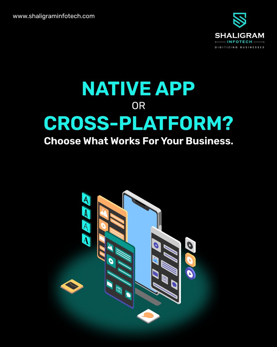 shaligram_it's tweet image. Cross-platform: build once, launch everywhere, fast and cost-effective.
Native: platform-specific for top performance.
Choose based on audience, budget, and goals. Strategy determines success.

Visit: shaligraminfotech.com/mobile-applica…

#ShaligramInfotech #MobileAppDevelopment