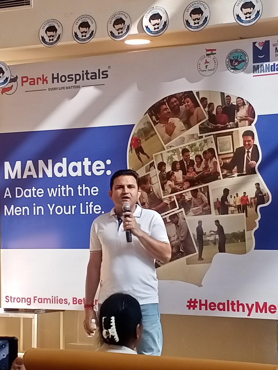 The celebration begins! 💙  
Marking #InternationalMensDay with action, awareness &amp; wellness.  
From health checkups to heartfelt conversations — today, it’s all about the unsung heroes of our society.  

#MensDay2025  #MensHealthMatters  #MensEqualityMonth
