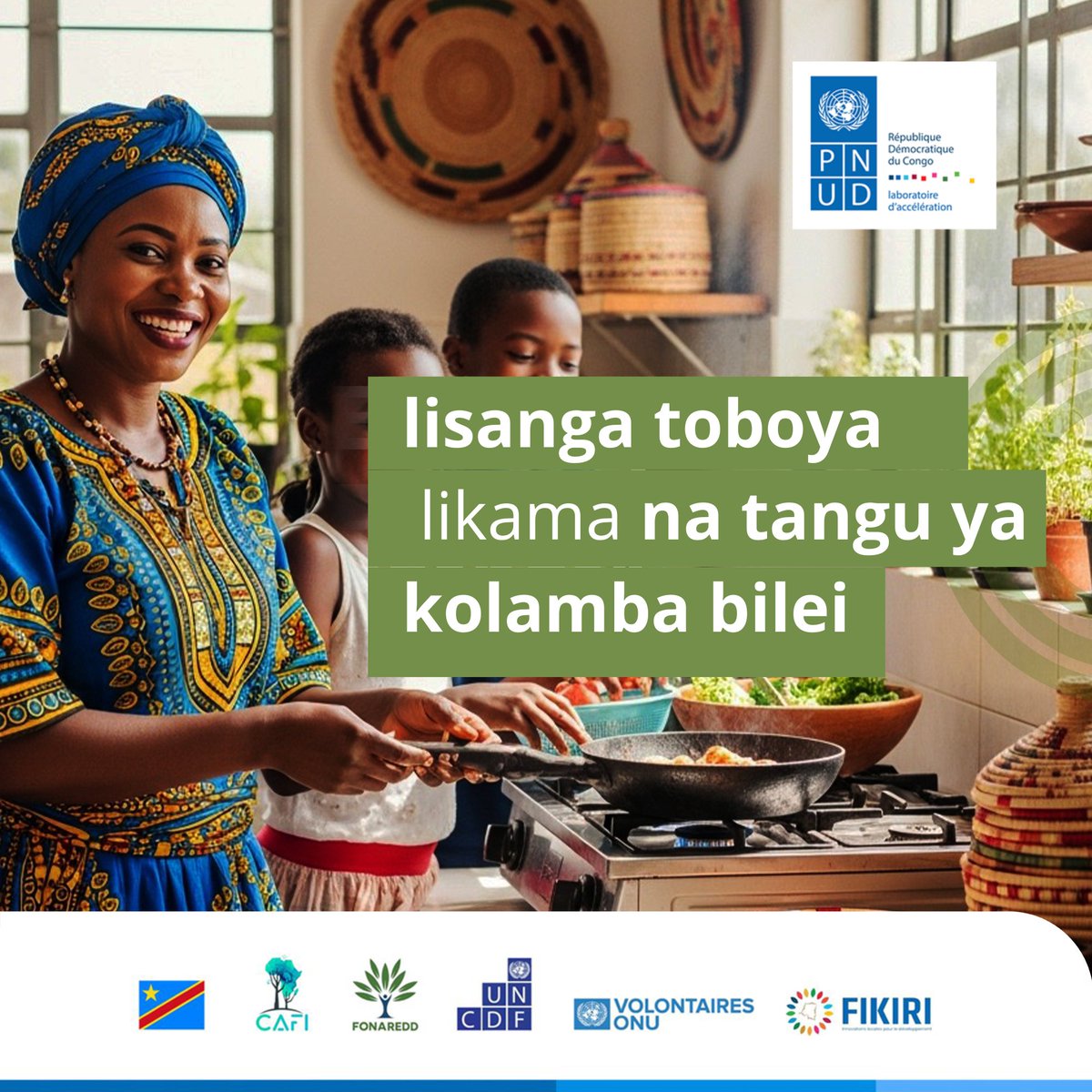 Nelitho15's tweet photo. @PNUDRDC ; @FikiriSDG ; @UNDPAccLabs  ; @KusinzaSerge  ; @olimuf  ; @UNVolunteers ; #CuissonPropreRDC #FIKIRI #PNUDRDC #FONAREDD #CAFI
#UNVolunteers #REDDplusRDC #ForestsForClimate #CongoBasinForests
#AgirPourLeClimat #ODD13 https://t.co/mqwITmLNM4
