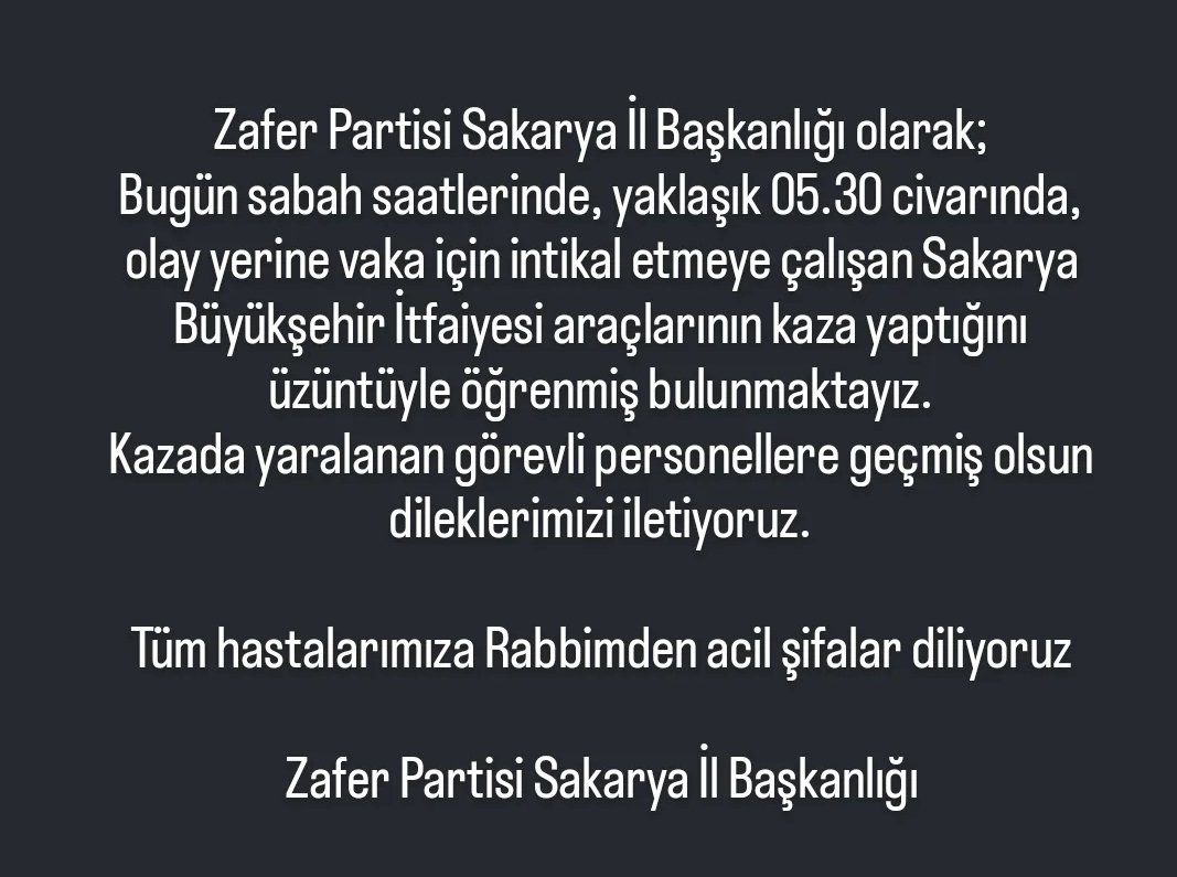 Zafer Partisi | Sakarya Tanıtım ve Medya (@zpartisimedya) on Twitter photo 