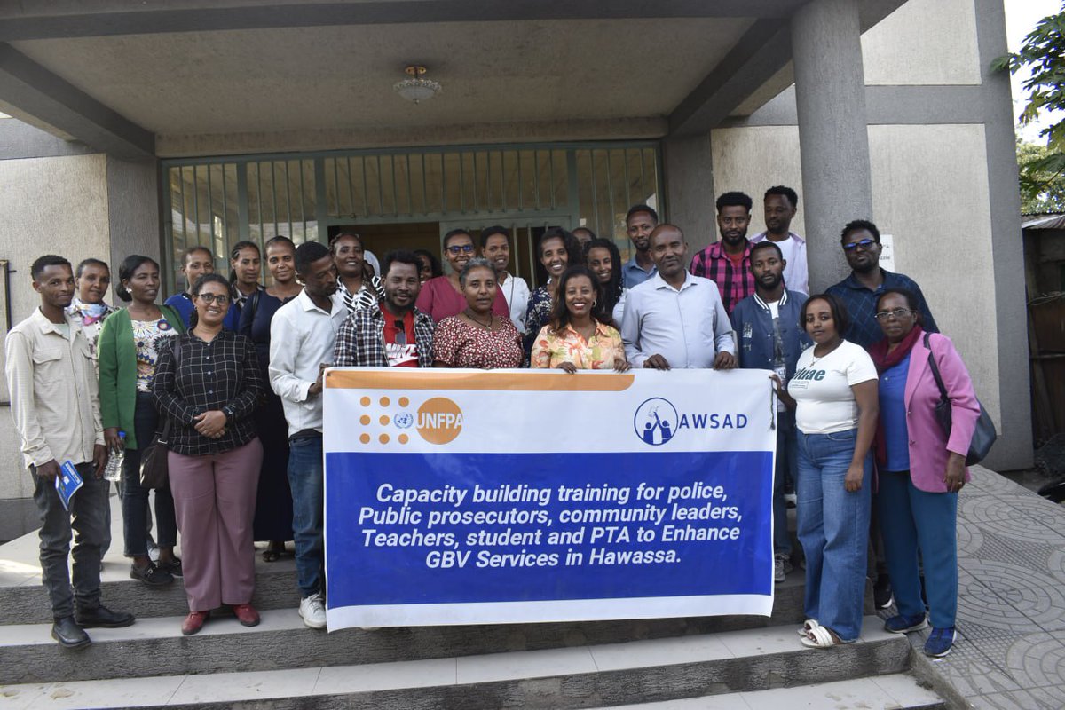 Breakthrough moments in Gudumale, Hawassa!
18 women &amp; 12 men joined our Teacher &amp; PTA Training on GBV prevention and school-based response.
Grateful to <a href="/UNFPA/">UNFPA</a> for partnering with us.
#GBVPrevention #ChildProtection #AWSAD