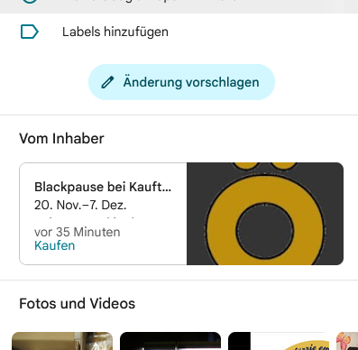Kramak's tweet photo. Meine Idee mit der #Blackpause ist bei Google zu sehen. 😳 Ick bin berühmt. 😂 https://t.co/BtSyNCneVF
