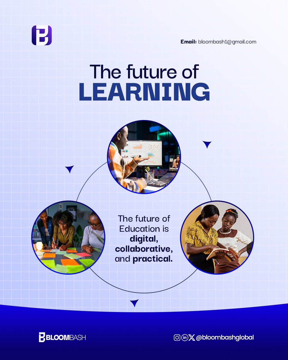 BloomBashGlobal's tweet image. Learning is evolving fast.
Today’s tertiary education is digital, collaborative and built for real-world application.
BloomBash is helping institutions upgrade how they teach, learn and operate. The future belongs to schools that innovate.
#University #DigitalLearning