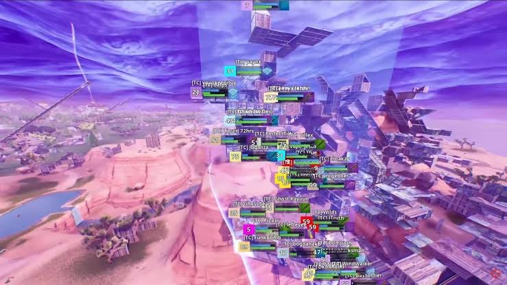 ←EPICが想定してたであろう遊び方

現実→

#フォートナイト