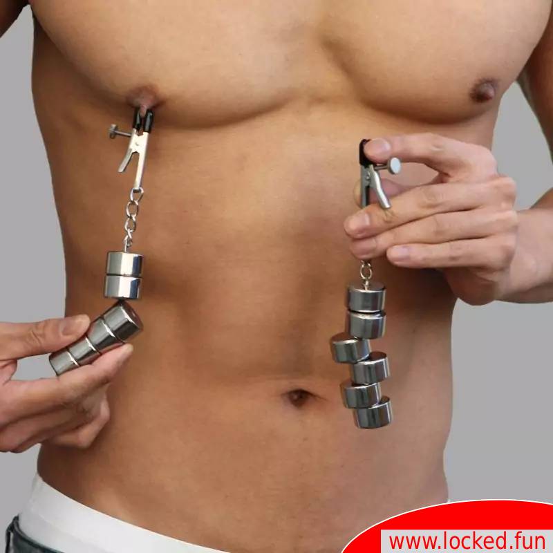 Les pinces à tétons PowerPull™ avec poids magnétiques sont un accessoire  BDSM indispensable pour tous ceux qui veulent stimuler de manière  ciblée et augmenter progressivement la douleur.
locked.fun/pinces-a-teton…