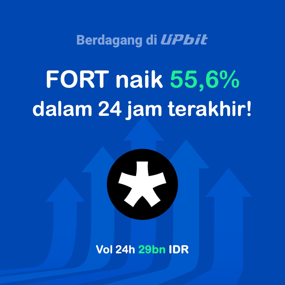 UpbitID's tweet image. Dalam 24 jam terakhir, FORT (Forta) mengalami kenaikan sebesar 55,6% di pasar BTC!

FORT adalah token asli dari Forta Network, sebuah protokol keamanan Web3 yang melakukan real-time detection ancaman on-chain menggunakan AI.

Untuk informasi data secara real-time, klik tautan…