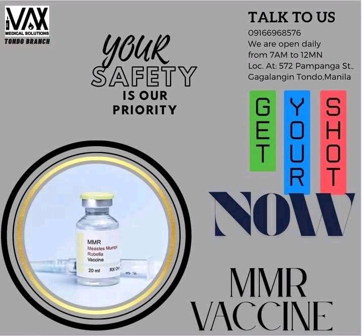 IVAX_Tondo's tweet photo. Protect yourself and your loved ones. Get vaccinated TODAY.

The Leading Vaccination Center in the Philippines. IVAX Medical Solutions | Animal Bite and Vaccination Center.

LOCATED AT: 📍572 Pampanga St. Gagalangin Tondo manila

Message us:
📲 +63 916 696 8576
📌We're Open daily https://t.co/atXvG2zQ39
