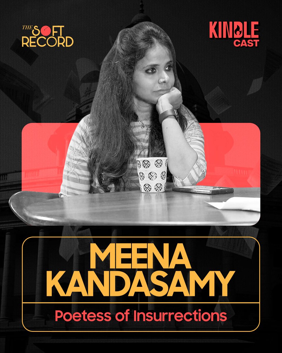 kindlecastindia's tweet image. Next on The Soft Record: Meena Kandasamy — poet, novelist, anti-caste feminist and one of the most powerful literary voices in India.
A conversation on writing, resistance, gender, caste, violence and the politics of survival.
Coming soon.

#meenakandasamy #kindlecast