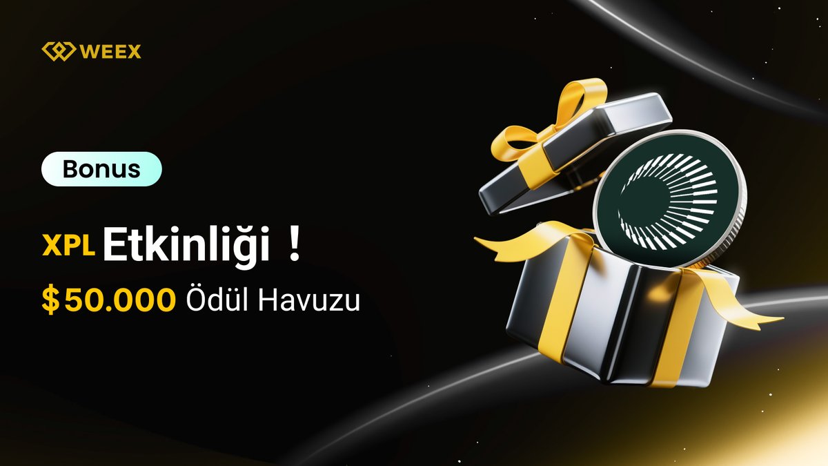 WEEX_Turkiye's tweet image. 🚀 $XPL @Plasma Yeni Kullanıcılara Özel Etkinlik Başladı! 🎁

Toplam 50,000 $USDT ödül havuzu, erken katılan kazanır! 💰

📅 19 Kasım – 26 Kasım 2025

👉 Katıl: weex.com/events/promo/s…
👀 Takip Et: @WEEX_Turkiye
❤️ Beğen + RT

#WEEXListing #Crypto #WEEX