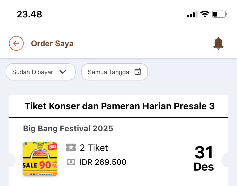 itsmetridd's tweet photo. @wordfangs Malam itu juga gue langsung beli tiket🥹💙 https://t.co/x8yQ7fn0w5