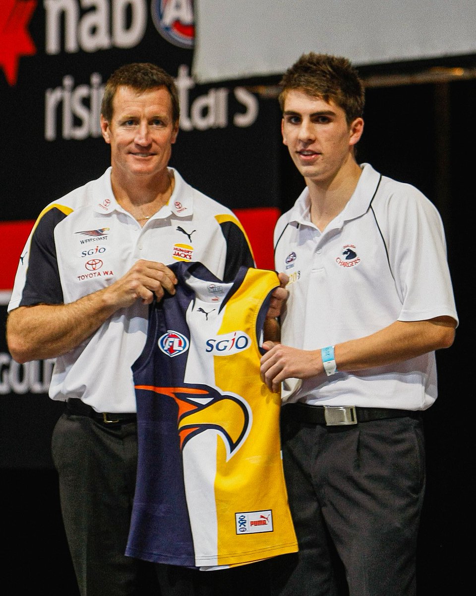 WestCoastEagles's tweet image. taking a look back #draftnight