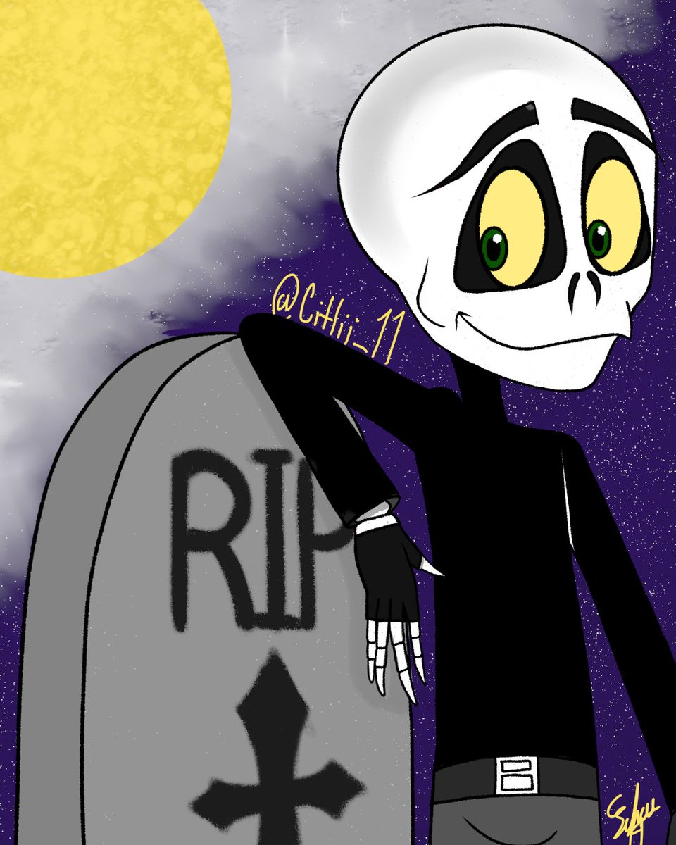 Citli_11's tweet image. Dibuje a los personajes de la serie #RubyGloom Parte 1