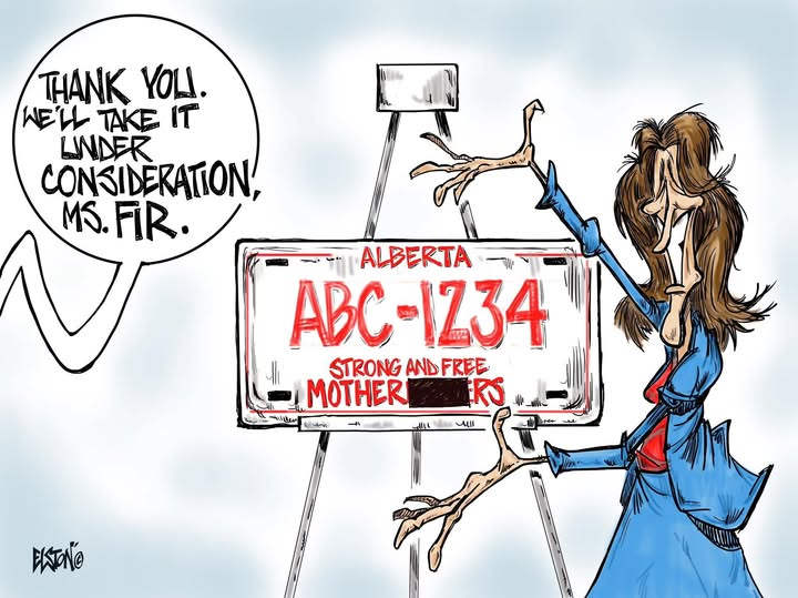 Licence platers, just another top UCP priority for Albertans ...