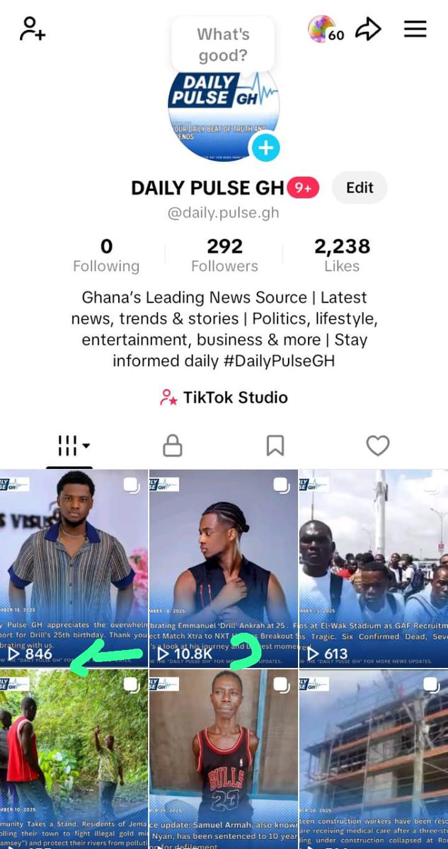 All2Weather's tweet image. The love for Emmanuel 'Drill' Ankrah is simply incredible. Our TikTok post is flooded with comments and shares. A massive thank you to everyone who showed up. The support is overwhelming🥰🥰💖 Shoutout to Drill's amazing fanbase.
@ugly_drill_ #DrillNation #DailyPulseGH
