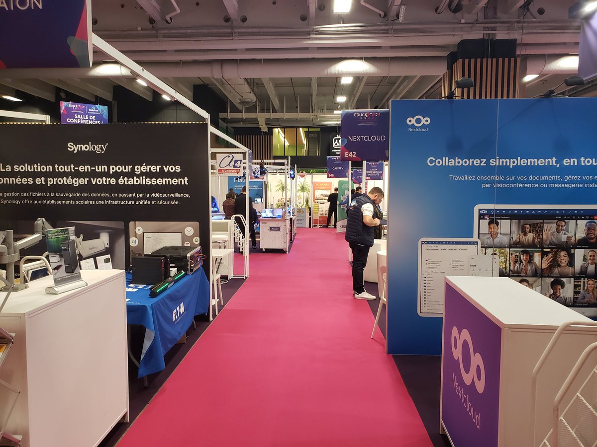 Le salon #Educatechexpo va ouvrir ses portes pour 3 jours à Paris 

RDV porte de Versailles