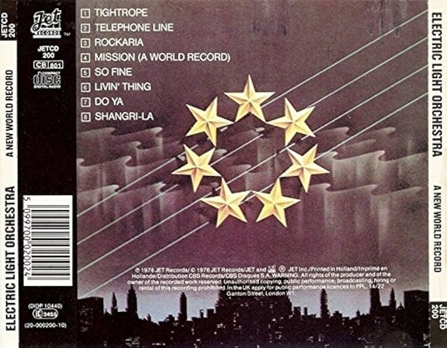kennylanglea's tweet image. Happy Birthday to A New World Record. Album released in the UK this day in 1976 by the Electric Light Orchestra. It proved to be the band's breakthrough in their native UK. Their first top10 hit #ELO
