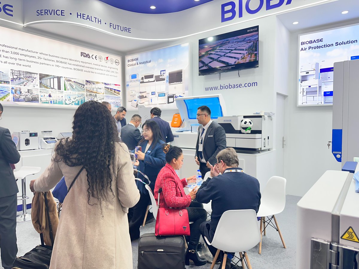 BIOBASE_CHINA's tweet image. BIOBASE is live at MEDICA 2025!
Visit us to explore our latest innovations in laboratory and medical technology.
📅 Nov 17–20
📍 Düsseldorf Exhibition Center
🅱️ Hall 3, Booth 3K92-4
#MEDICA2025 #BIOBASE #MedicalTechnology #LabInnovation #IVD #HealthcareExpo #Dusseldorf