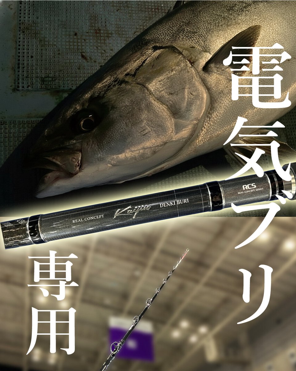 10kg級が鈴なり！？極寒の日本海名物「電気ブリ」専用ロッド 真冬の