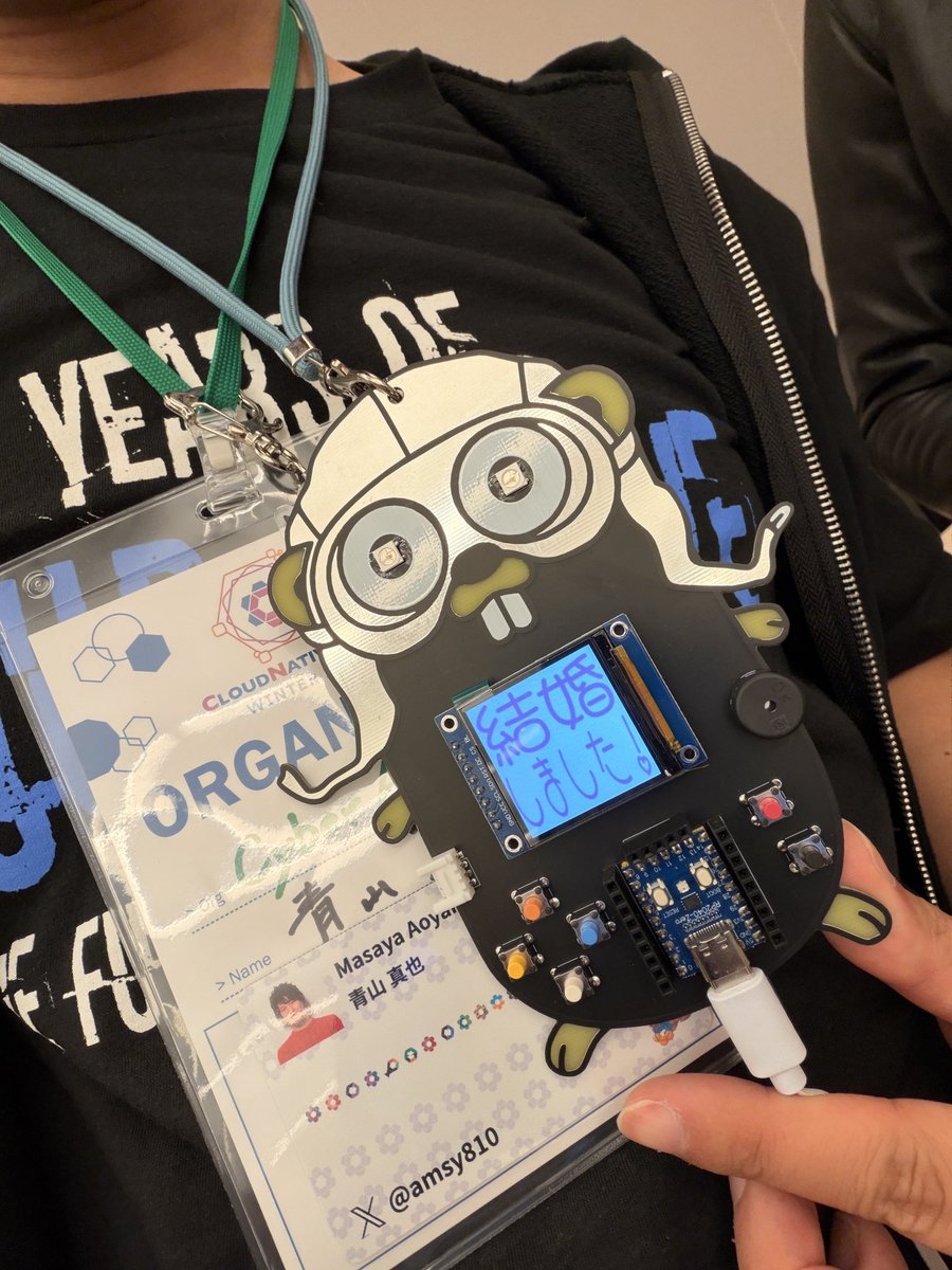 amsy810's tweet image. . @ken5owata さんにお祝いGopherくんもらた！
めちゃくちゃよい！！！
写真だと絶妙に伝わらないけど、ディスプレイの画質が異常に良い。このレベルで発色良くて画素数あるのあるんですね。
#YW1zeXdpc2gyMDI1MTAK