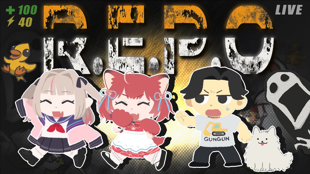 19ᴅᴀʏ ʟɪᴠᴇ ˊ˗ - - - ⑅ - - - ꒰ 🩷 ꒱ R.E.P.O. .｡໒꒱ ಇ 🕖 19