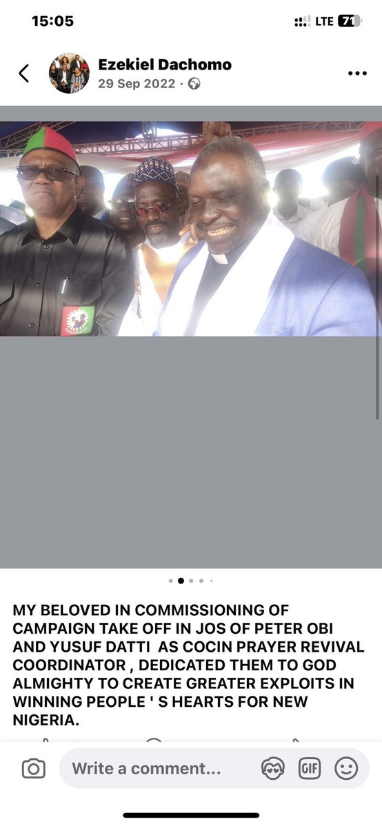 Equityoyo's tweet image. This Reverend Ezekiel Dachomo has never hided his disdain for this government and a full time member of Peter Obi campaign team. Everything Y’all seeing playing out today is as a result of his hatred and not patriotism to any christianhood. 

With respect to all that lost thier…