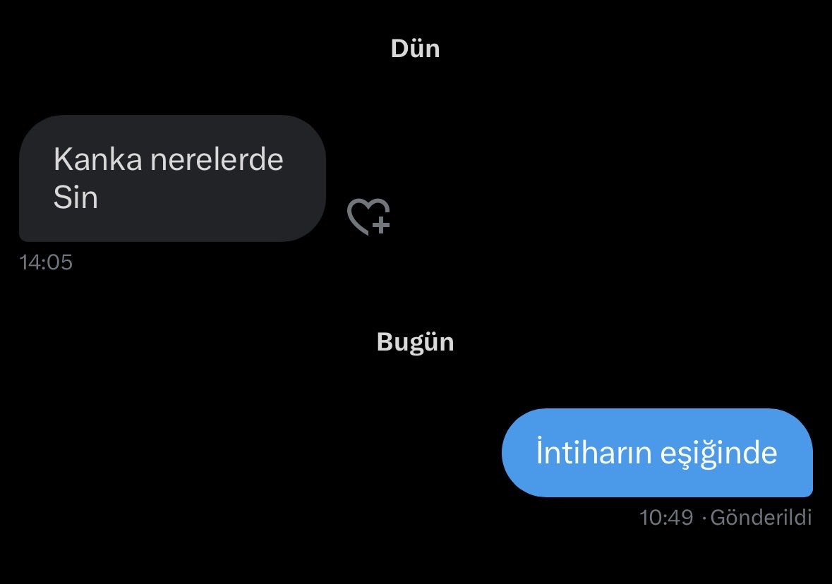 Ne eksik ne fazla şöyleyiz aq