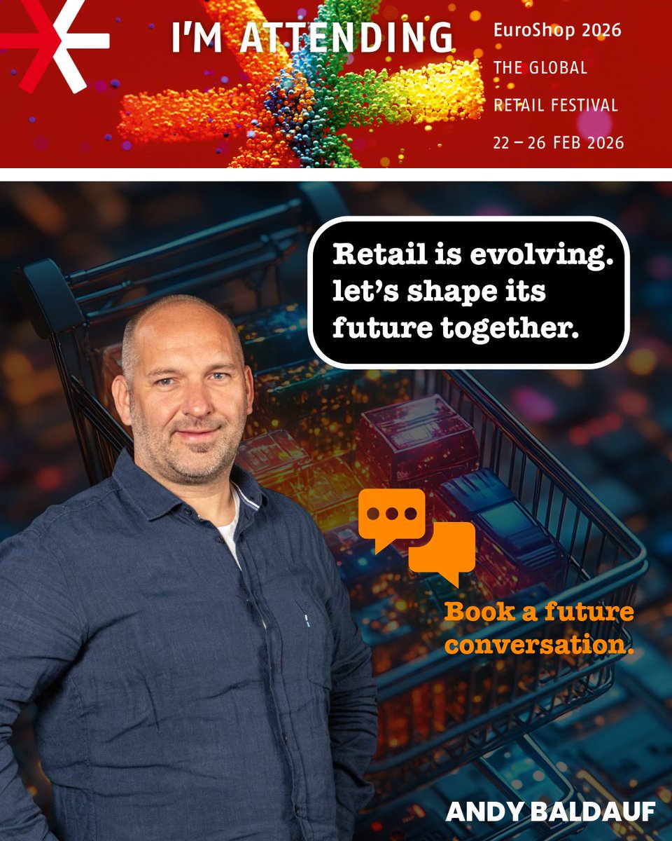 95 days.

Then Düsseldorf once again becomes the heartbeat of global retail. <a href="/EuroShop/">EuroShop</a> 

#retail #innovation #transformation 

linkedin.com/posts/andybald…