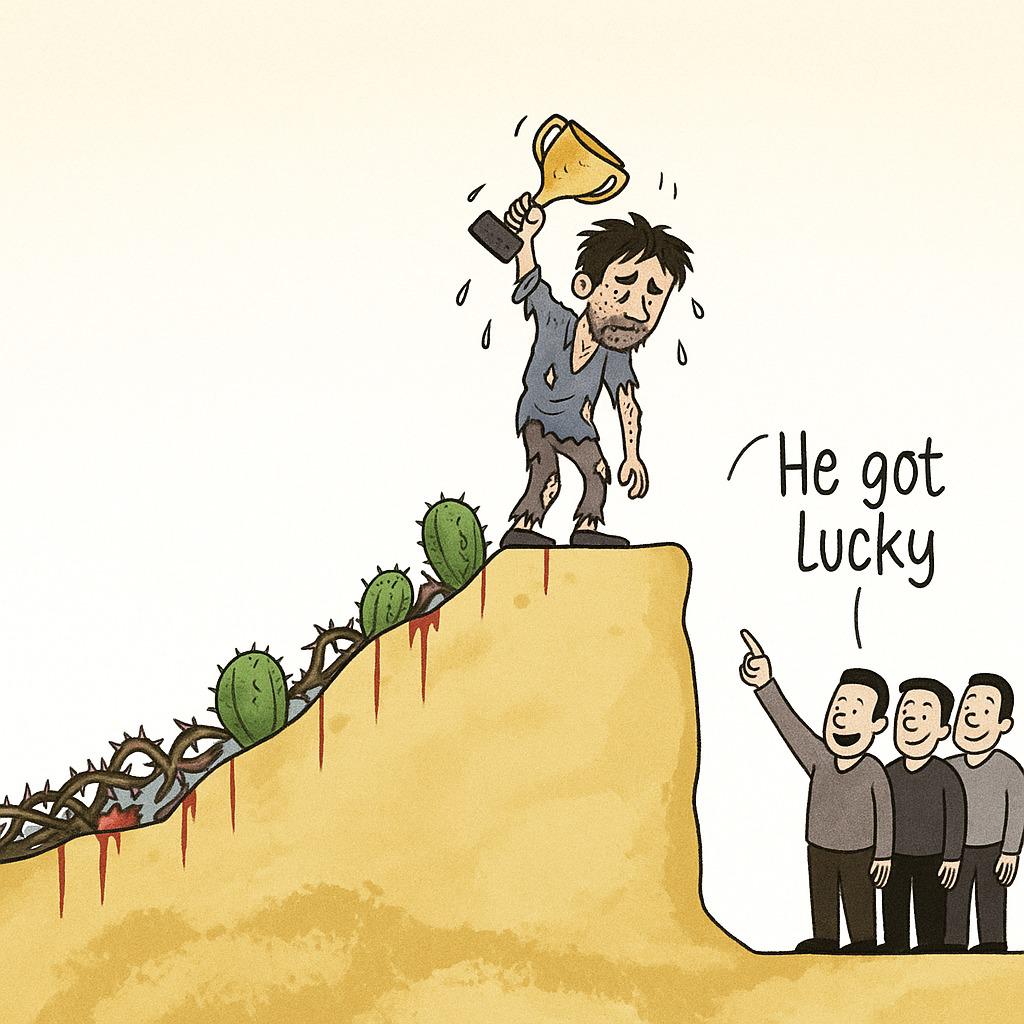 Dearme2_'s tweet image. It&apos;s never luck.