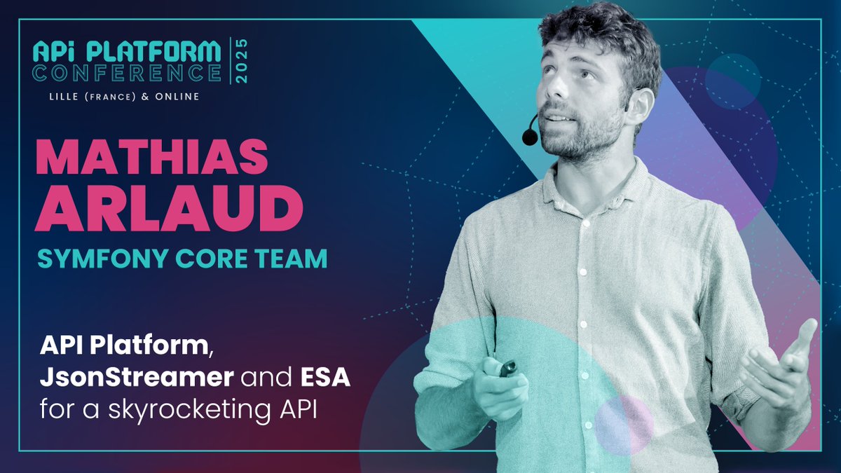 ApiPlatform's tweet image. Watch the #APIPlatformCon replay: API Platform, JsonStreamer and ESA for a skyrocketing API by @matarld 

🎥 youtube.com/watch?v=2kHygc…