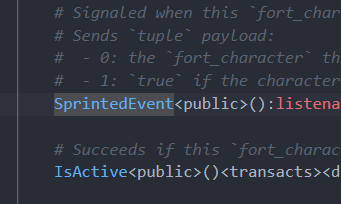 why does the SprintedEvent get triggered by standard running (just holding w) and not actual sprinting? lol