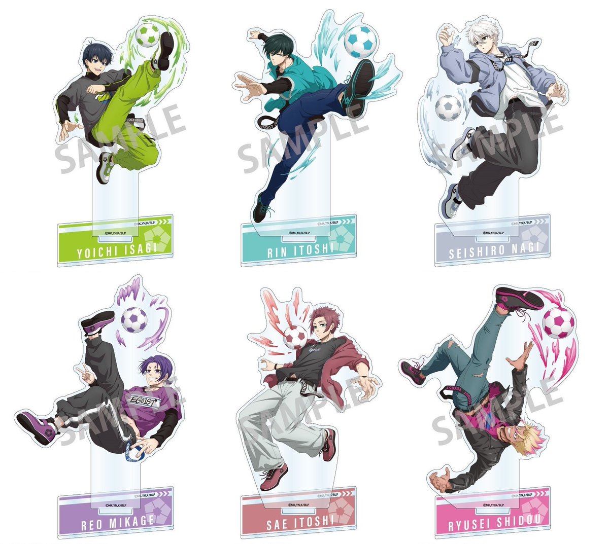 コンバット ブルーロック コレイズで予約開始！ ブルーロック_アクリルスタンド アクロバット