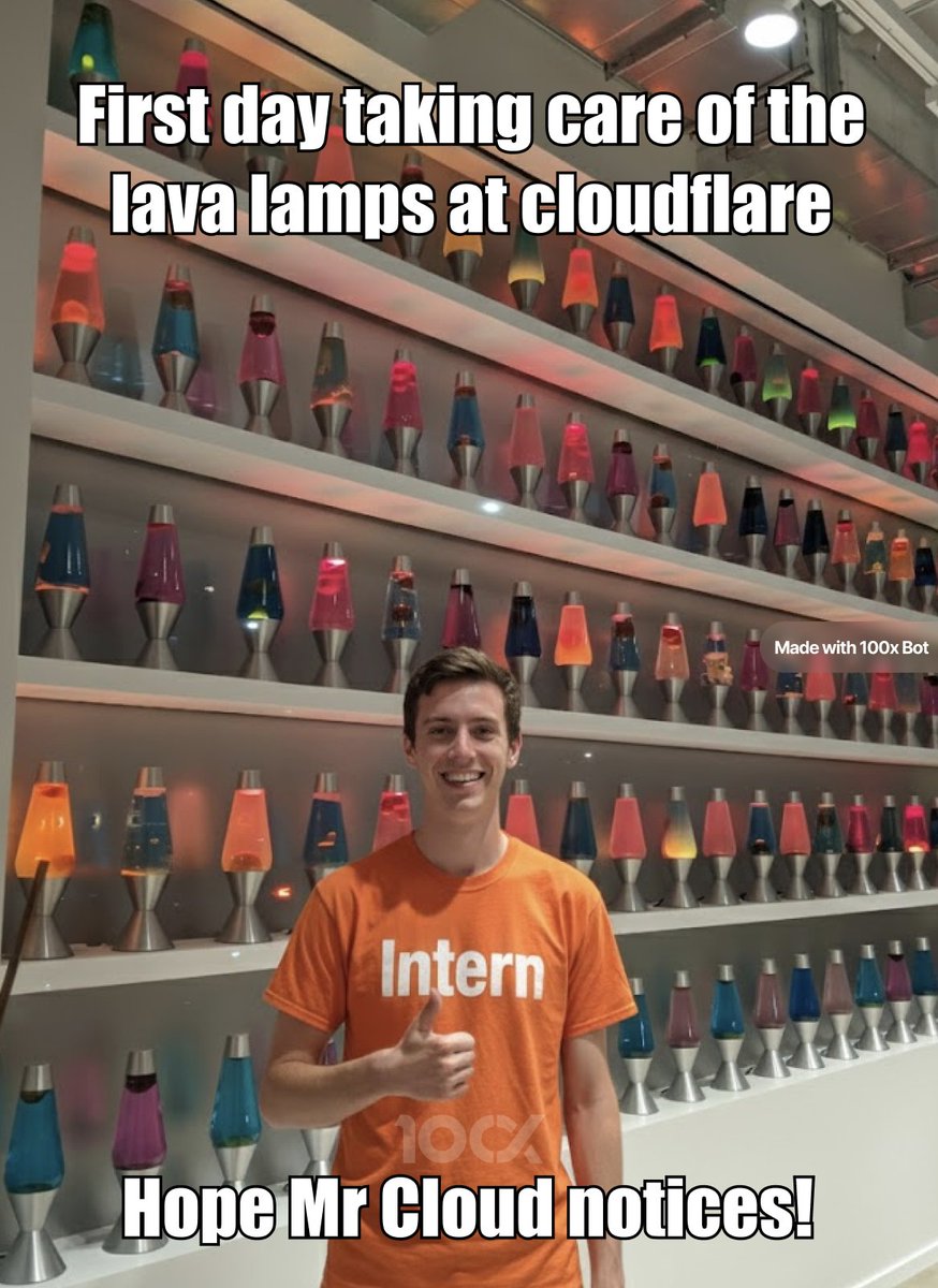 The100xbot's tweet image. @Cloudflare You okay buddy? 

@CrowdStrike next microsoft glitch when?